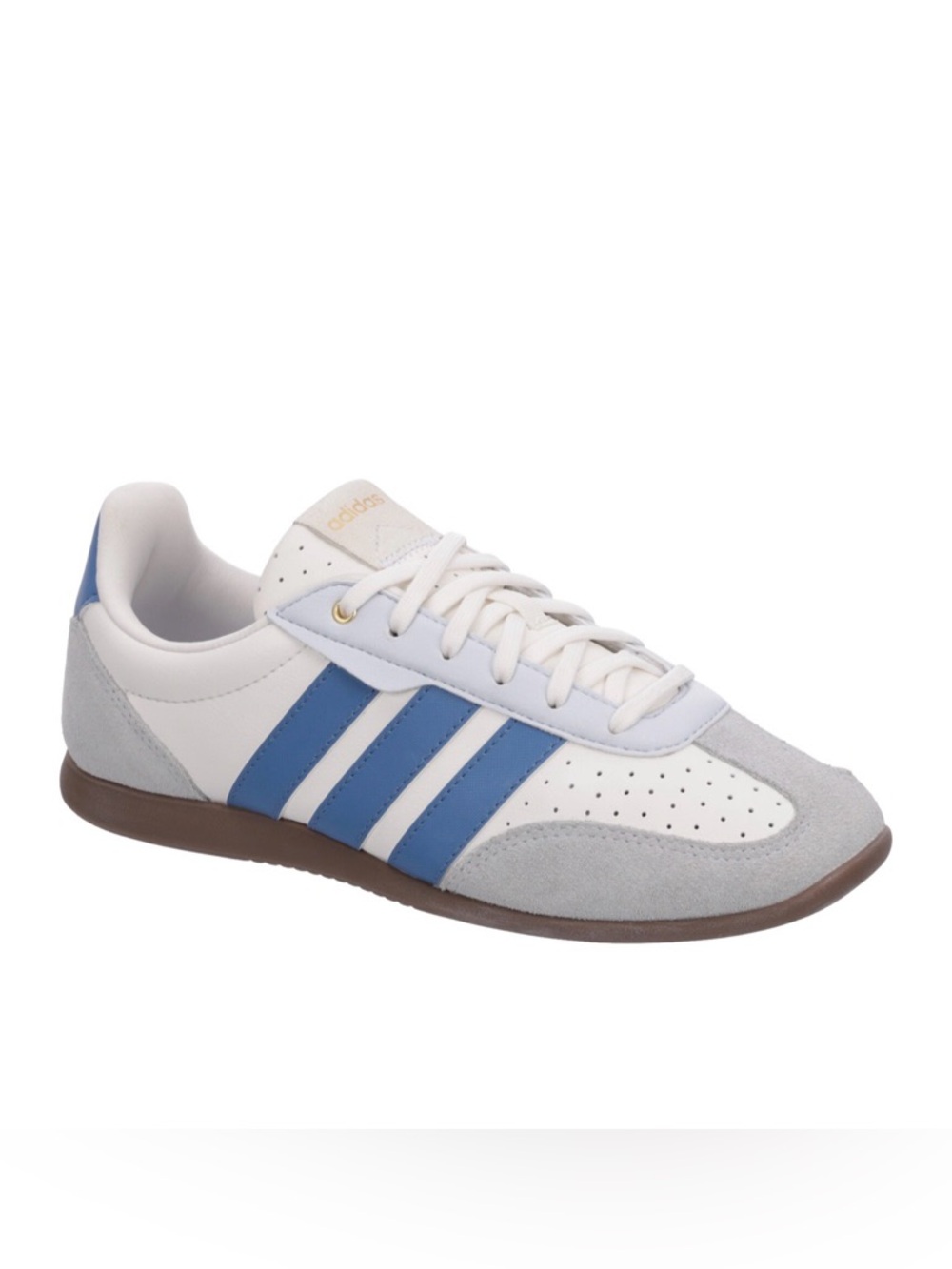 Adidas barreda low  Classic White & Blue Leather Sneaker
